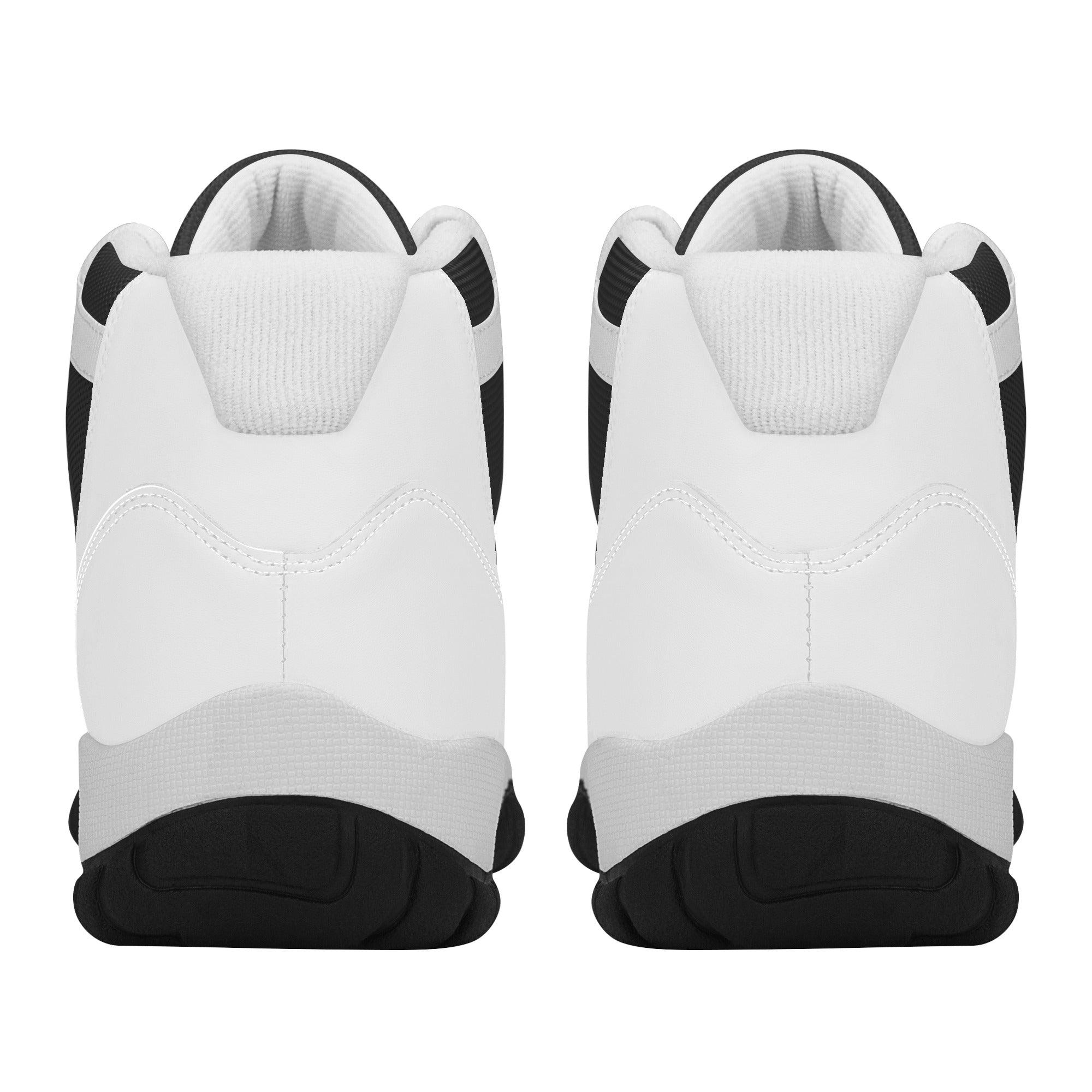 The Run Around ~ Women's Upgraded High Top Retro Basketball Sneakers - MES...Where