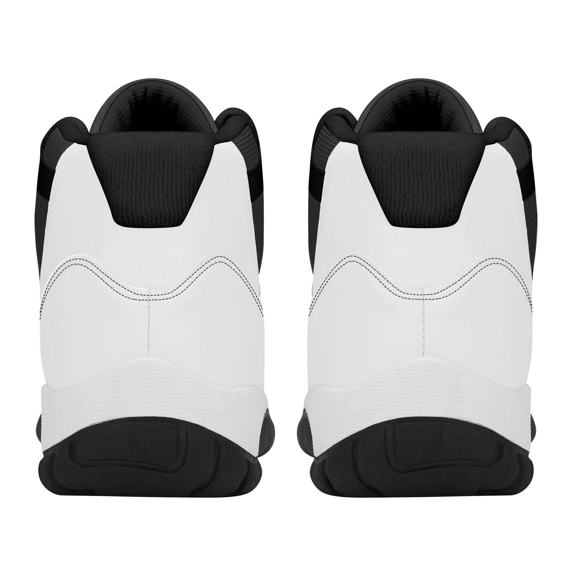The Run Around ~ Women's Upgraded High Top Retro Basketball Sneakers - MES...Where