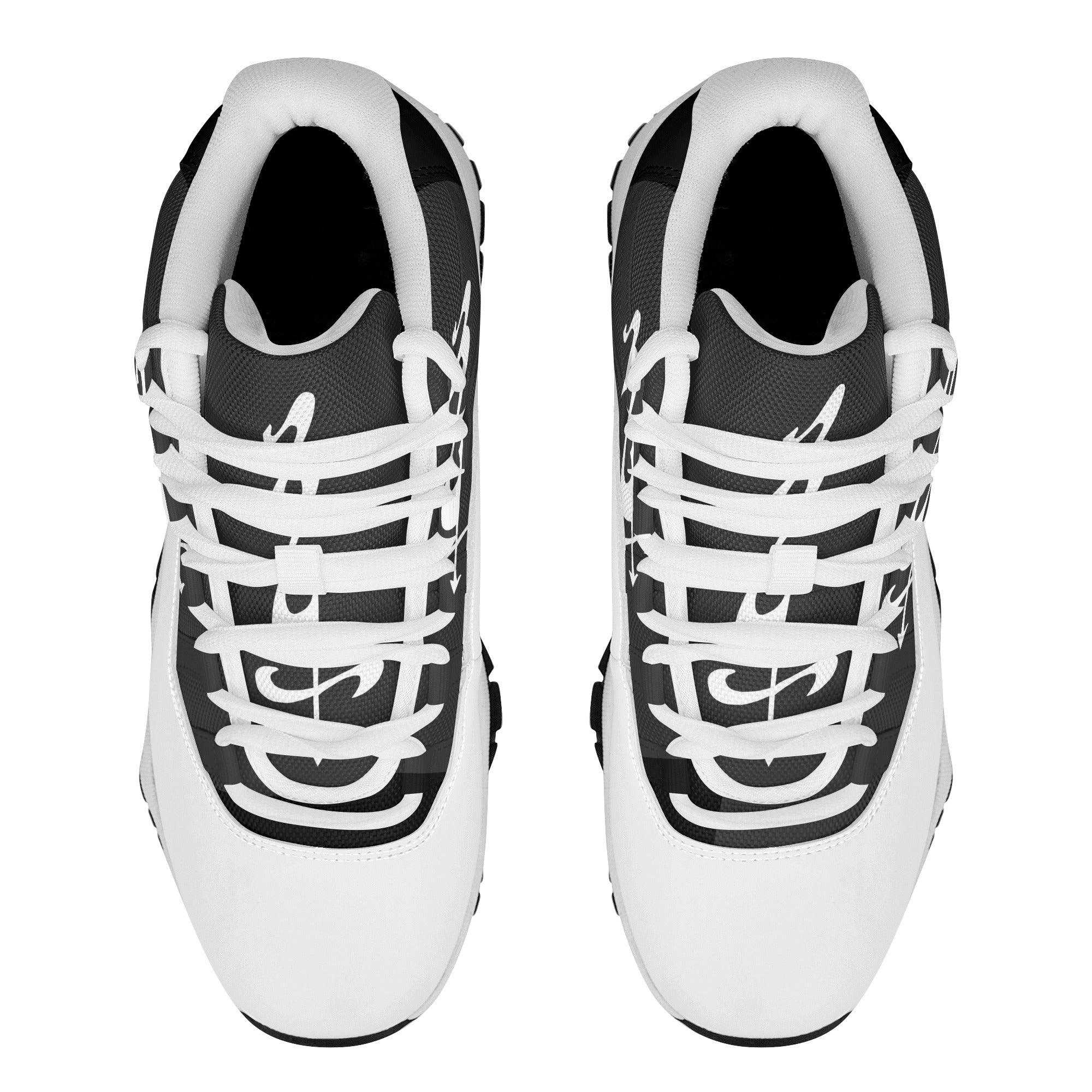 The Run Around ~ Men's Best High Top Retro Basketball Shoes - MES...Where