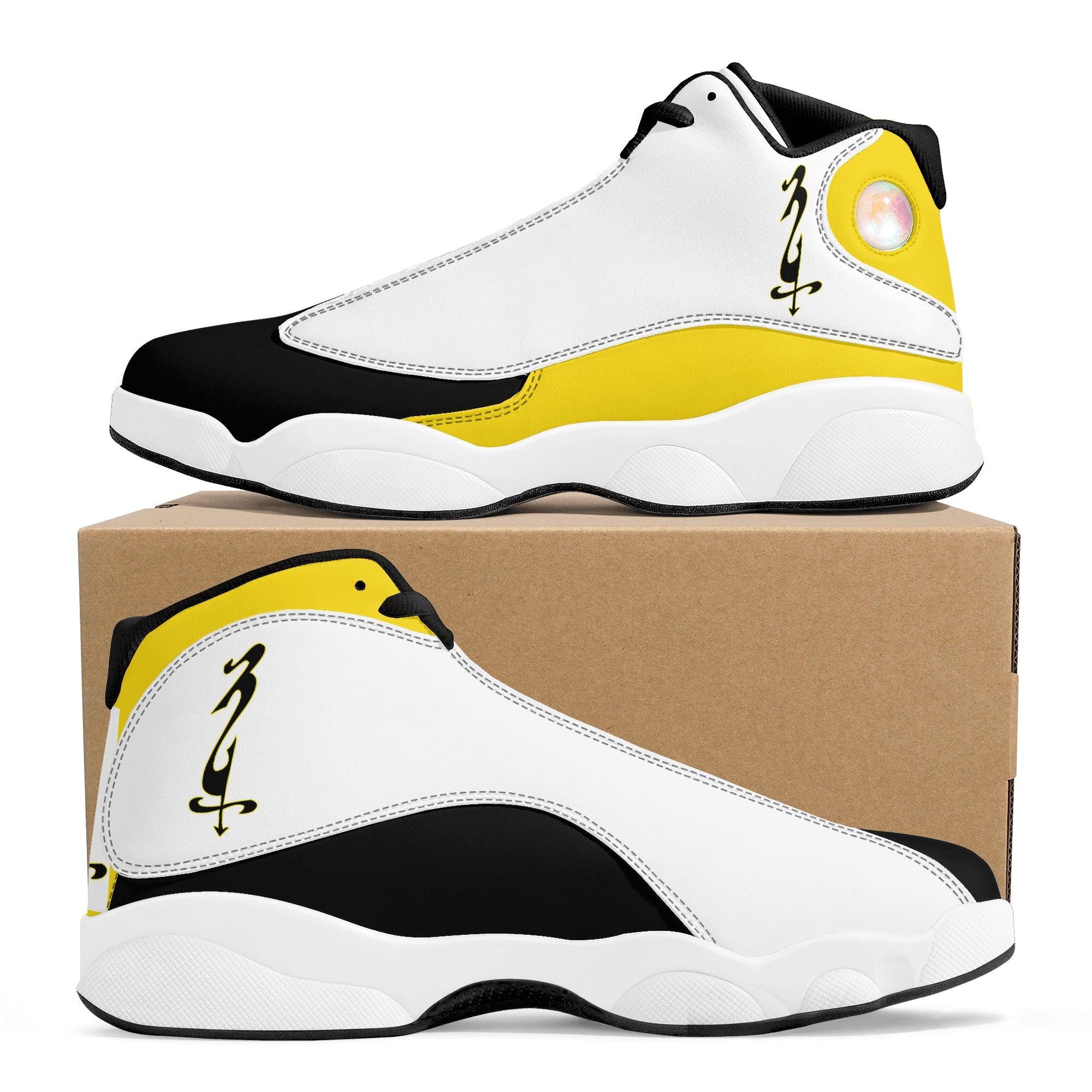 MES...Where (Golden) ~ Men's White Soles Basketball Shoes - MES...Where