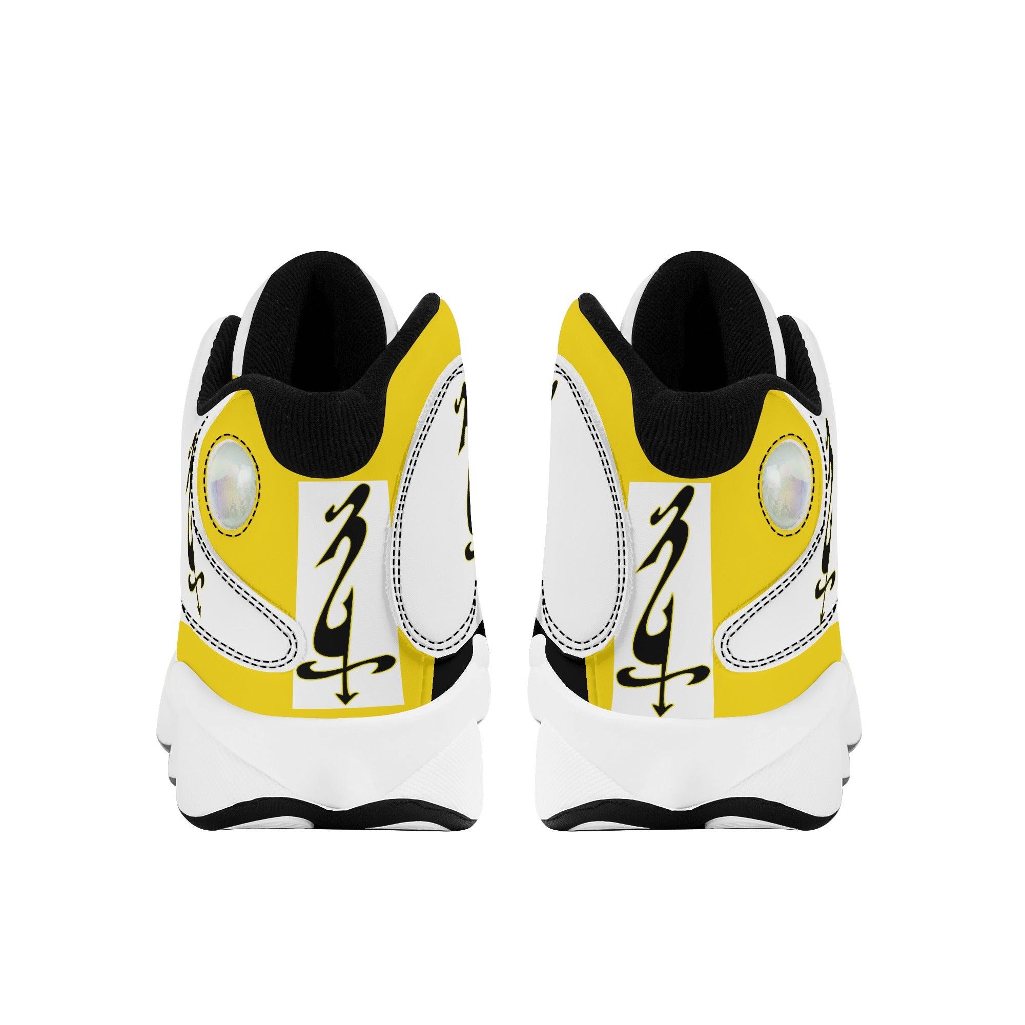 MES...Where (Golden) ~ Men's White Soles Basketball Shoes - MES...Where