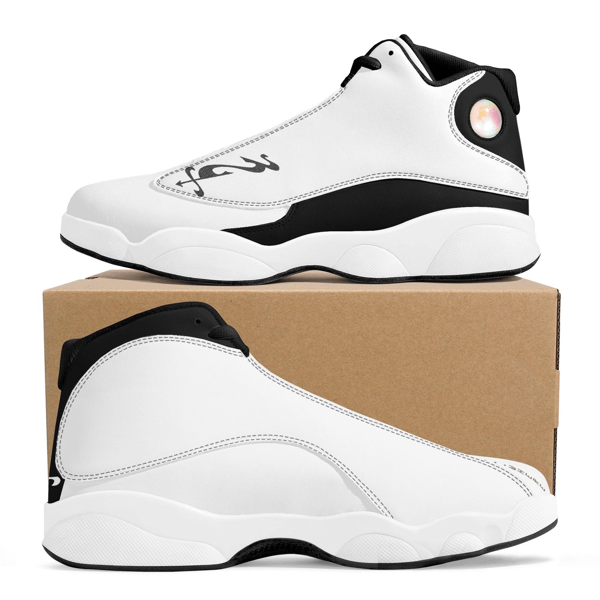 MES...Where II ~ Men's White Soles Basketball Shoes - MES...Where