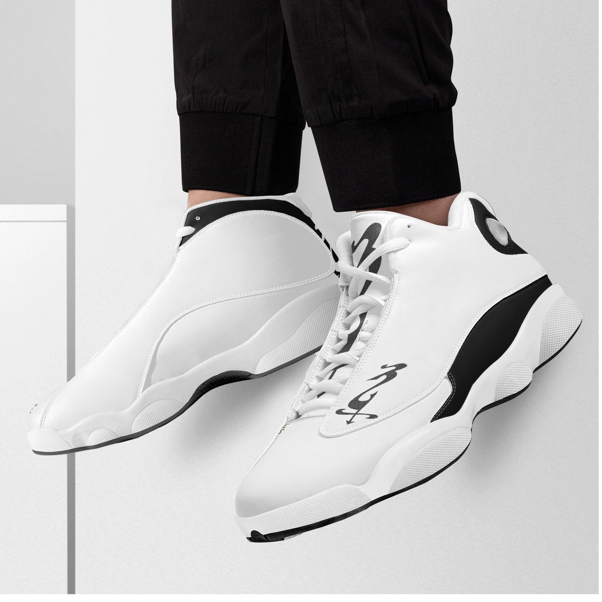 MES...Where II ~ Men's White Soles Basketball Shoes - MES...Where