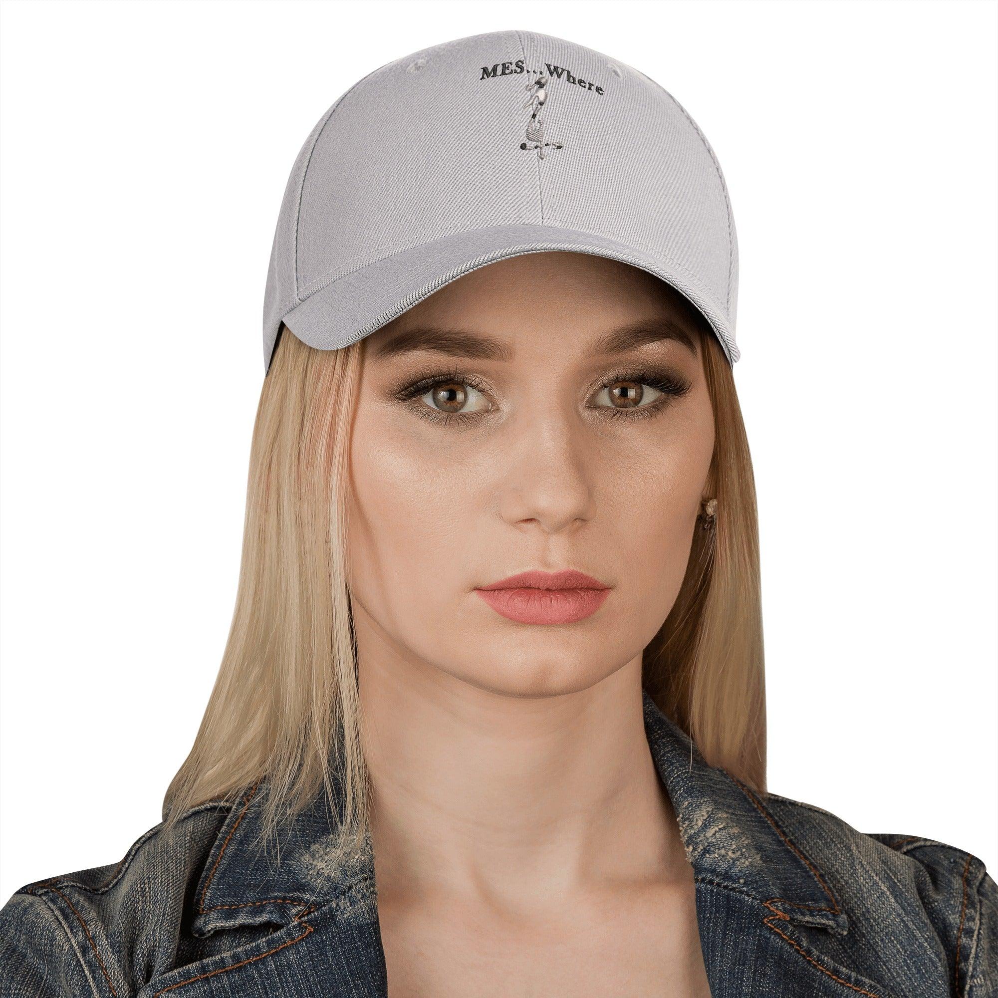 MES...Where ~ Embroidered Baseball Caps - MES...Where