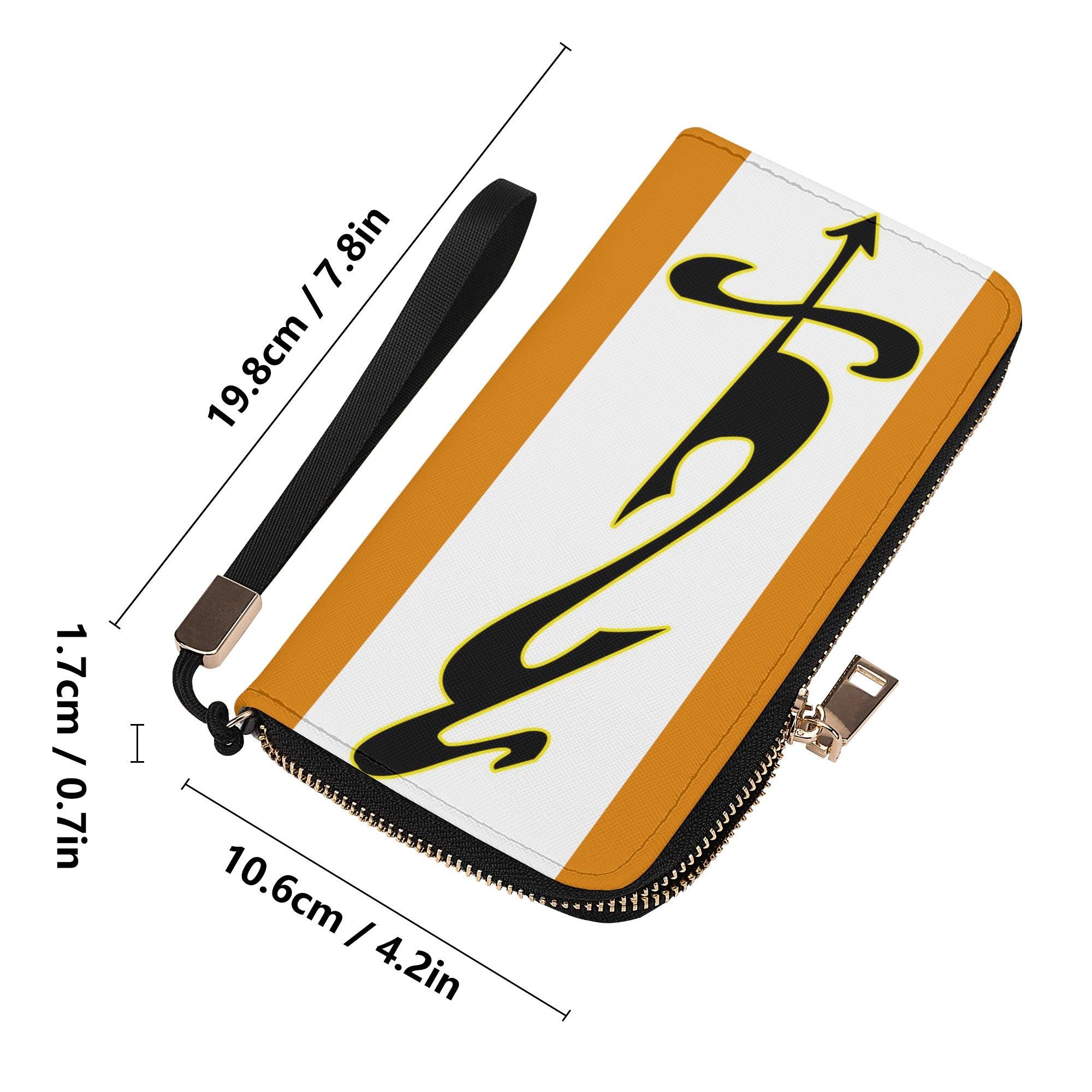 Clutch Leather Zipper Wallet - MES...Where