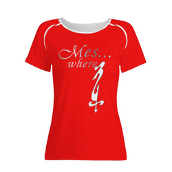 A Rhythm To My Nation ~ Women's All-Over Print T shirt