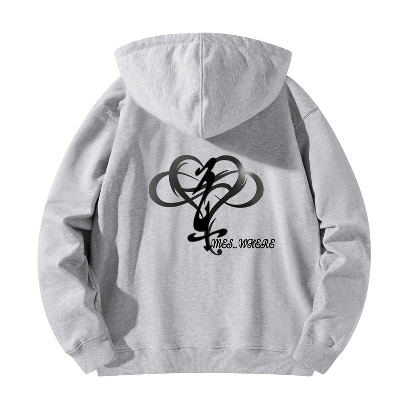Unisex Front & Back Printing Cotton Hoodie