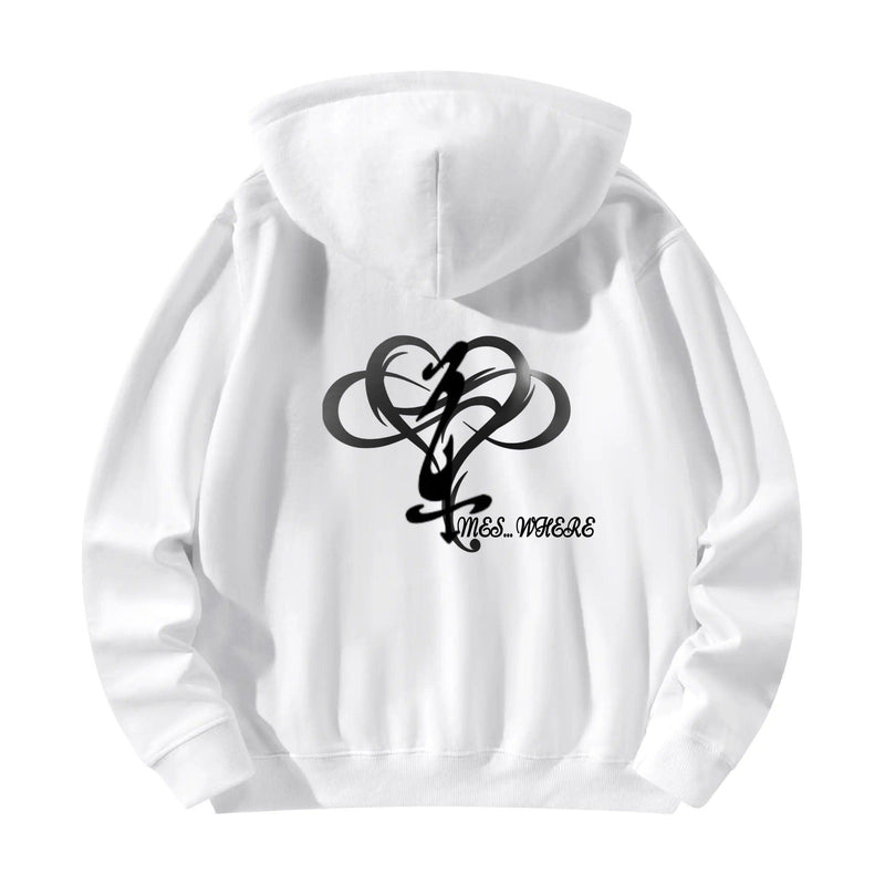 Unisex Front & Back Printing Cotton Hoodie