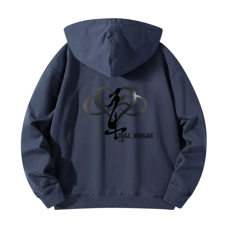 Unisex Front & Back Printing Cotton Hoodie