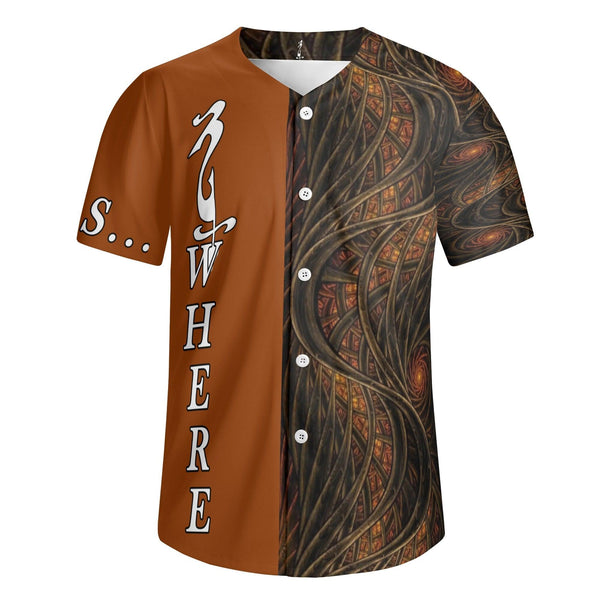 Men's Short Sleeve Baseball Jersey