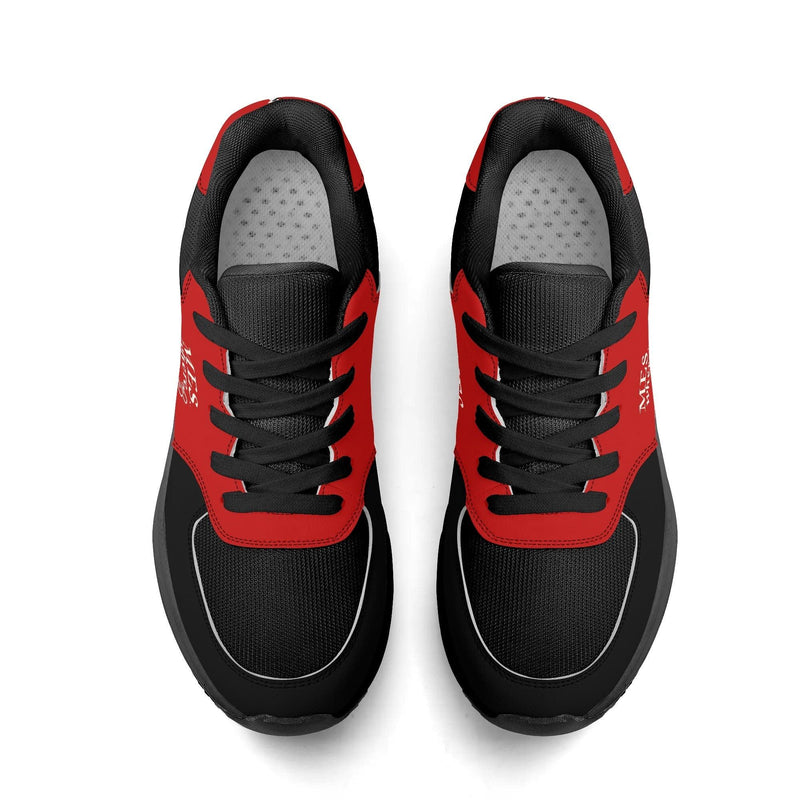 Adult Lightweight Brand Low Top Mesh and PU Platform Athletic Shoes WIth Personalized Logo /Name