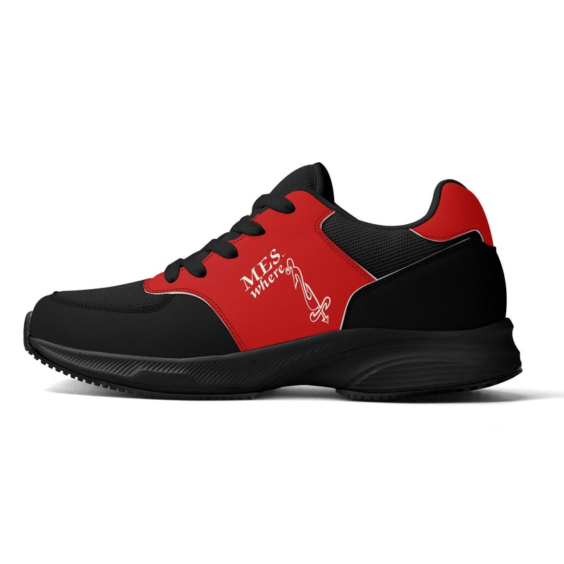 Adult Lightweight Brand Low Top Mesh and PU Platform Athletic Shoes WIth Personalized Logo /Name
