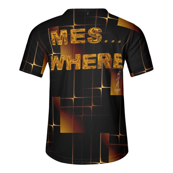 Men's Short Sleeve Baseball Jersey