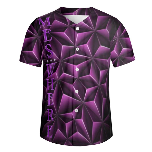 Men's Short Sleeve Baseball Jersey