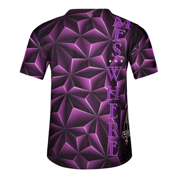 Men's Short Sleeve Baseball Jersey