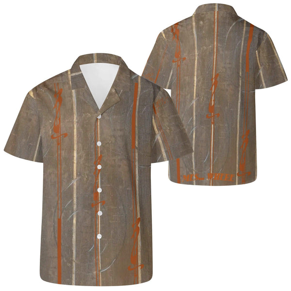 Mens All Over Print Casual Hawaiian Shirt