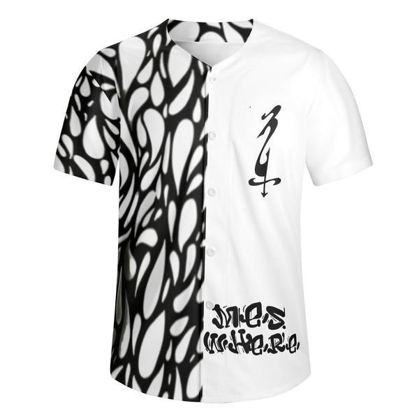 Young Adult Men's Short Sleeve Baseball Jersey