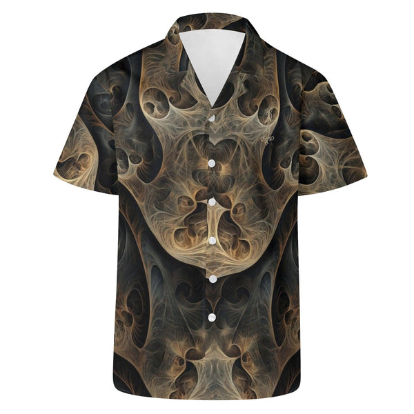 Mens All Over Print Casual Hawaiian Shirt