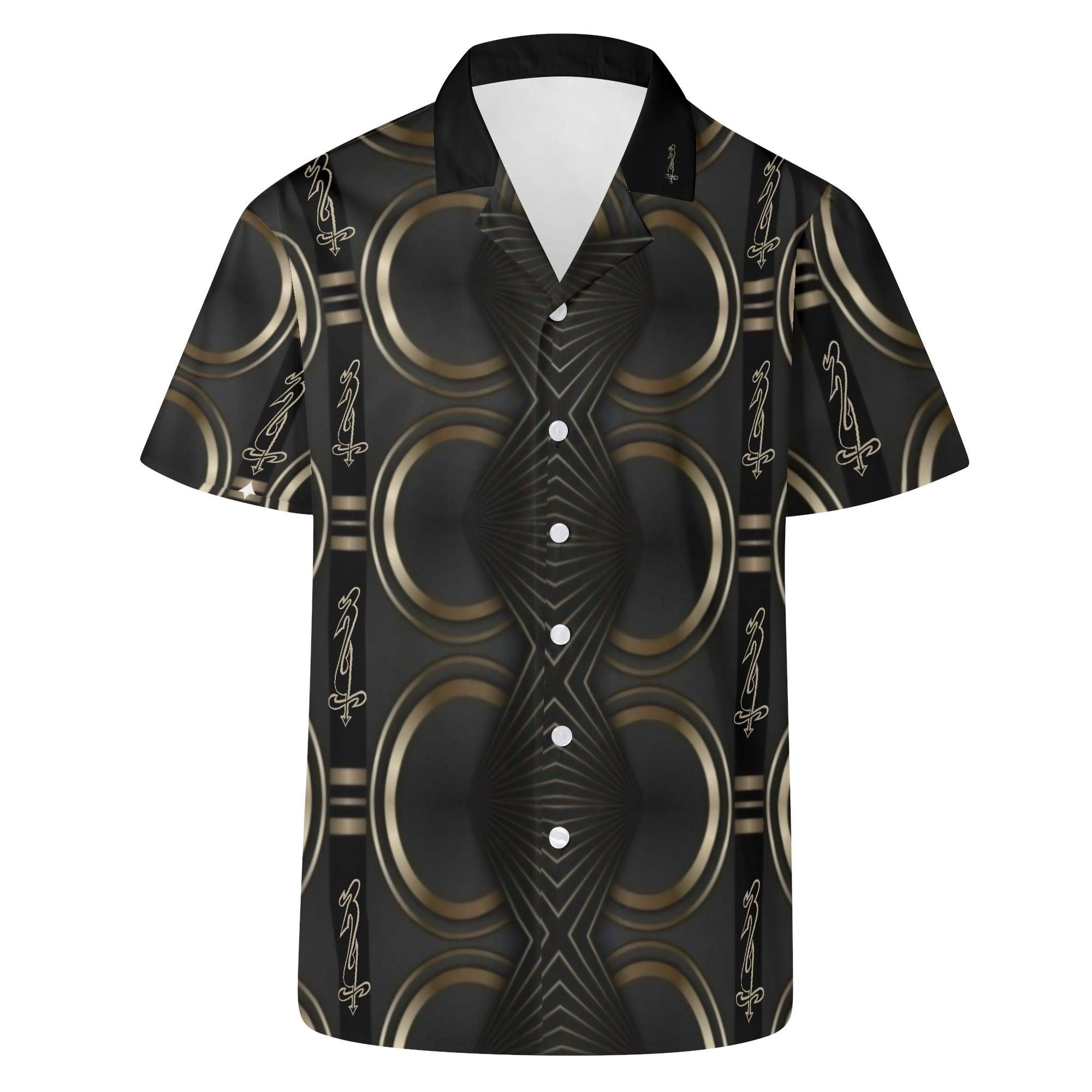 Mens All Over Print Casual Hawaiian Shirt - MES...Where