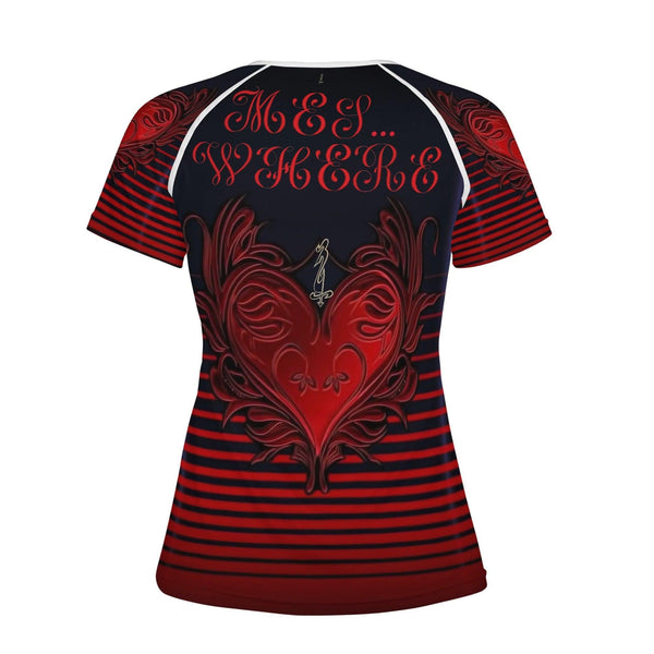 Womens All-Over Print T shirt