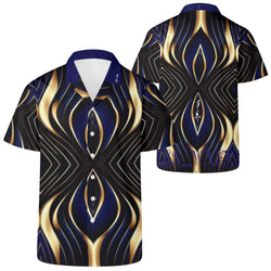 Mens All Over Print Casual Hawaiian Shirt