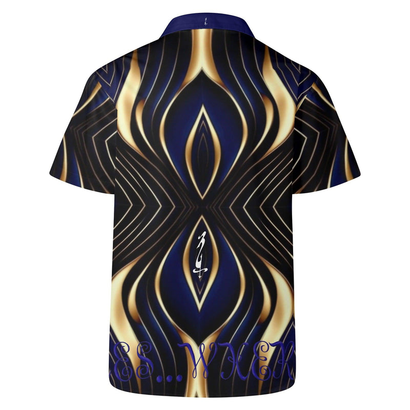 Mens All Over Print Casual Hawaiian Shirt