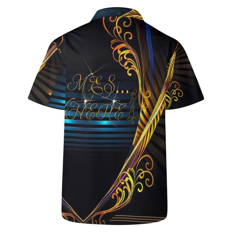 Mens All Over Print Casual Hawaiian Shirt - MES...Where