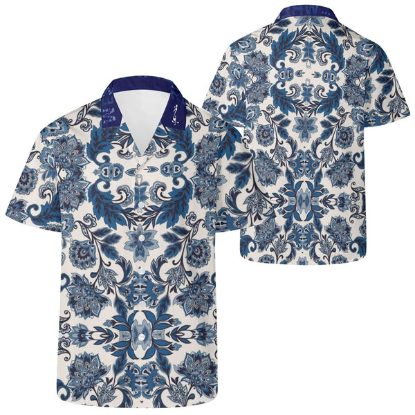 Mens All Over Print Casual Hawaiian Shirt
