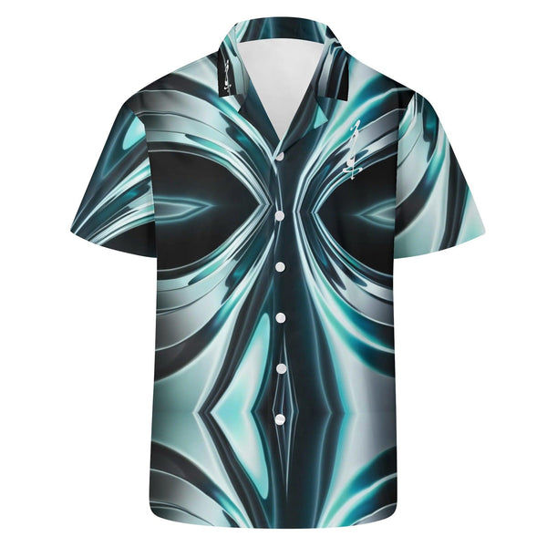 Mens All Over Print Casual Hawaiian Shirt
