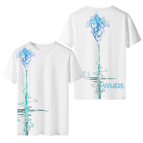 Young Adult Men's All Over Print Flex T-Shirt