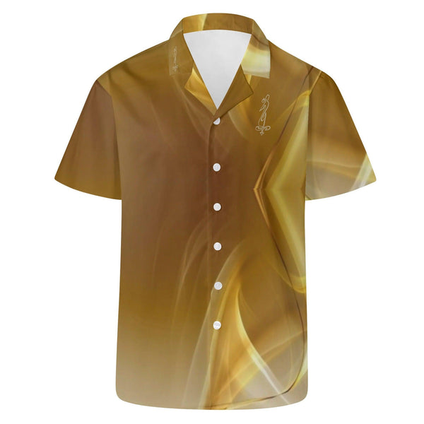 Mens All Over Print Casual Hawaiian Shirt