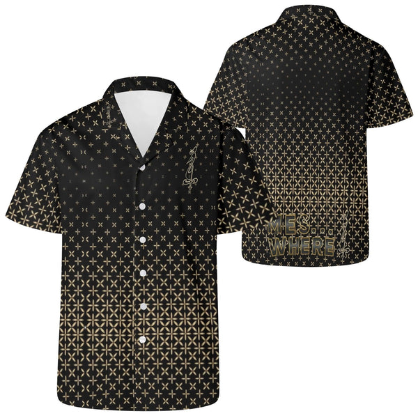 Mens All Over Print Casual Hawaiian Shirt