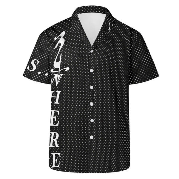 Mens All Over Print Casual Hawaiian Shirt