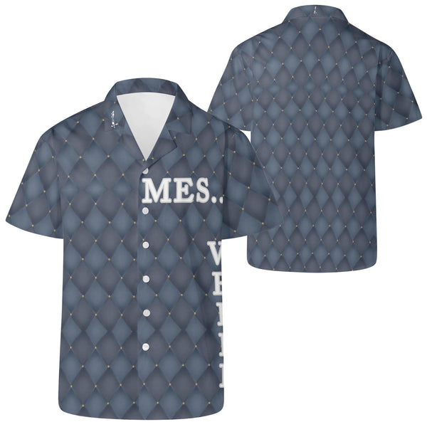 Mens All Over Print Casual Hawaiian Shirt