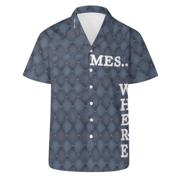 Mens All Over Print Casual Hawaiian Shirt