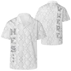 Mens All Over Print Casual Hawaiian Shirt