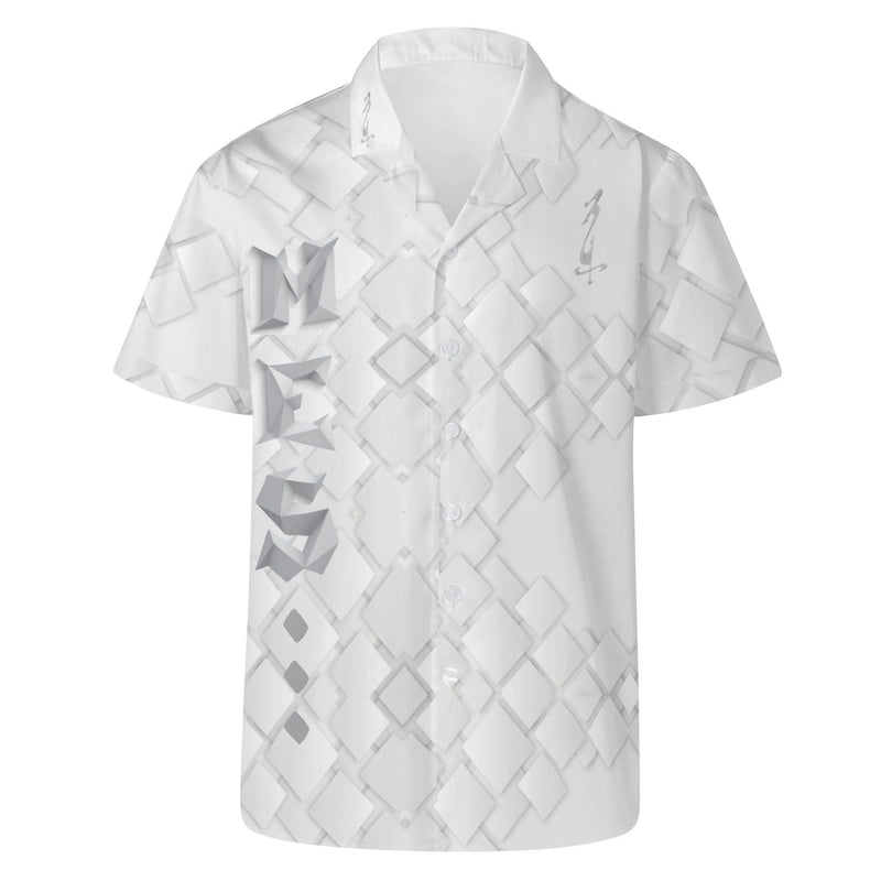 Mens All Over Print Casual Hawaiian Shirt