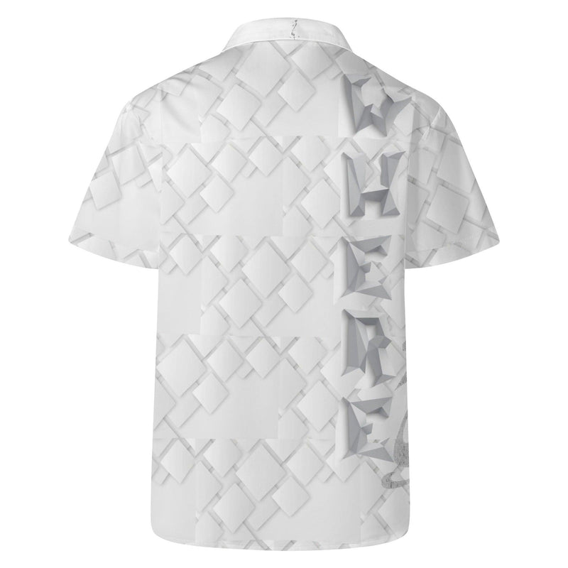 Mens All Over Print Casual Hawaiian Shirt