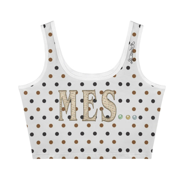 Women's Casual Summer Sleeveless Stretch Crop Tank Top