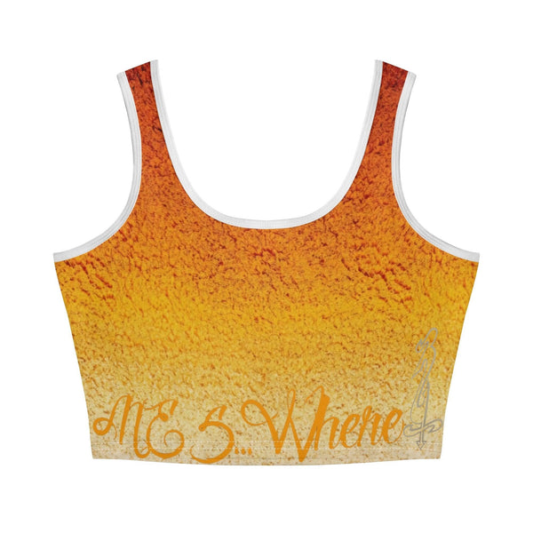Women's Casual Summer Sleeveless Stretch Crop Tank Top