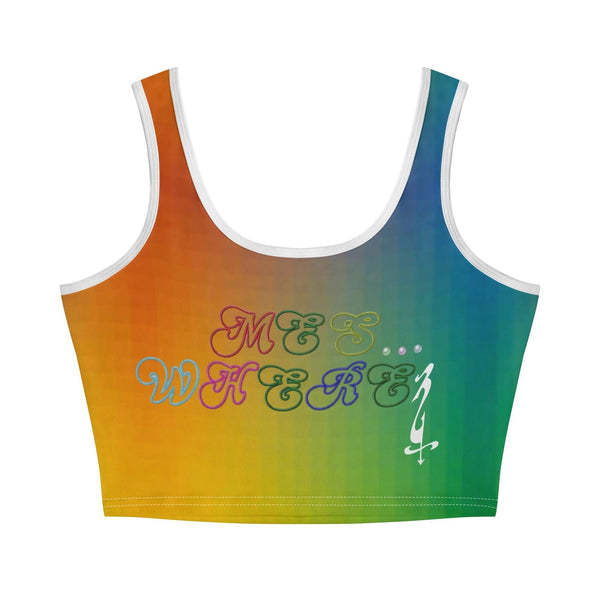 Women's Casual Summer Sleeveless Stretch Crop Tank Top