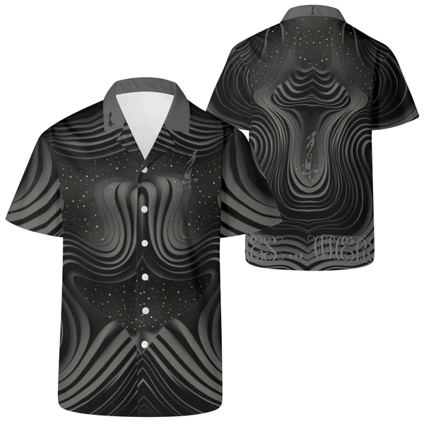 Mens All Over Print Casual Hawaiian Shirt