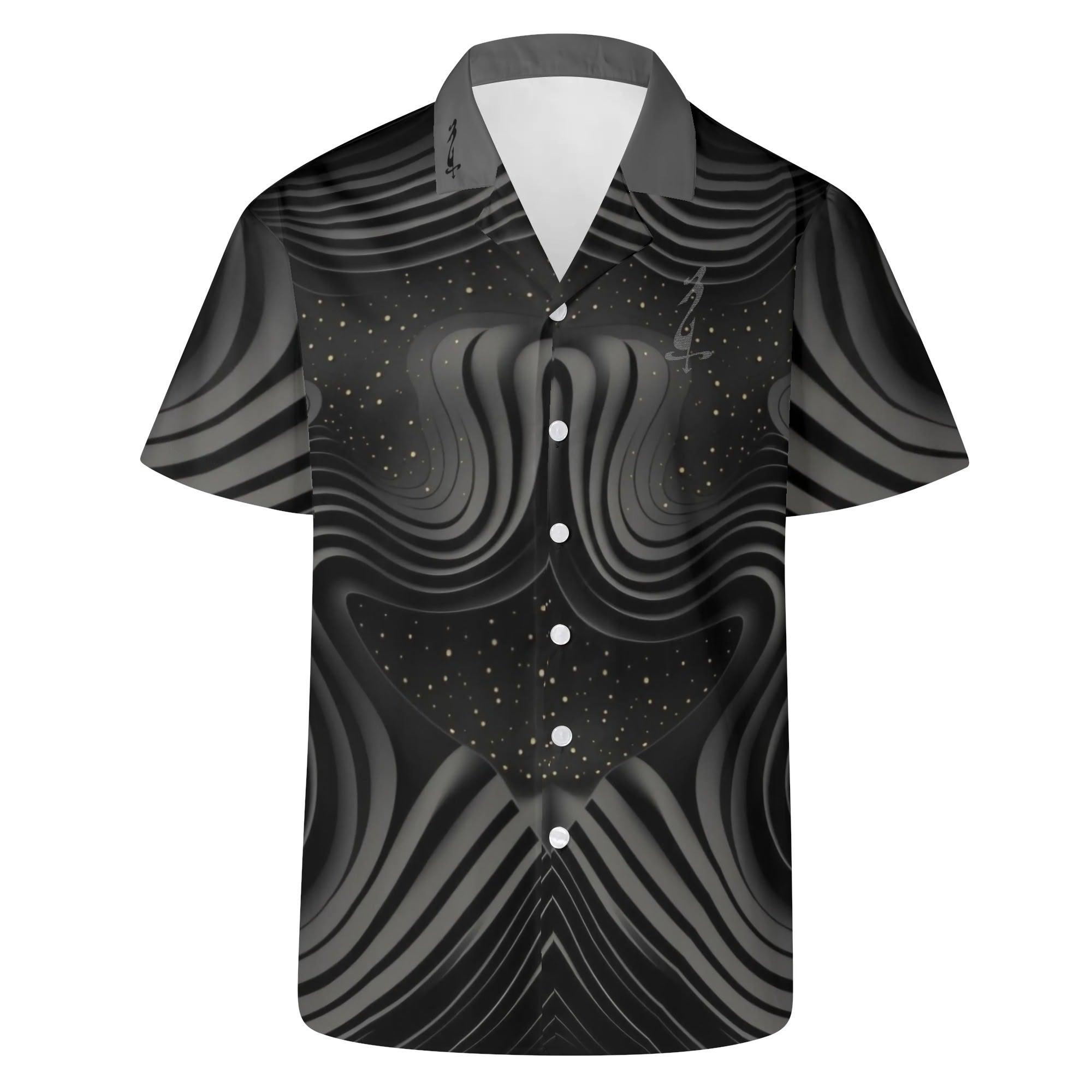 Mens All Over Print Casual Hawaiian Shirt - MES...Where