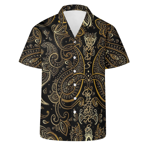 Mens All Over Print Casual Hawaiian Shirt