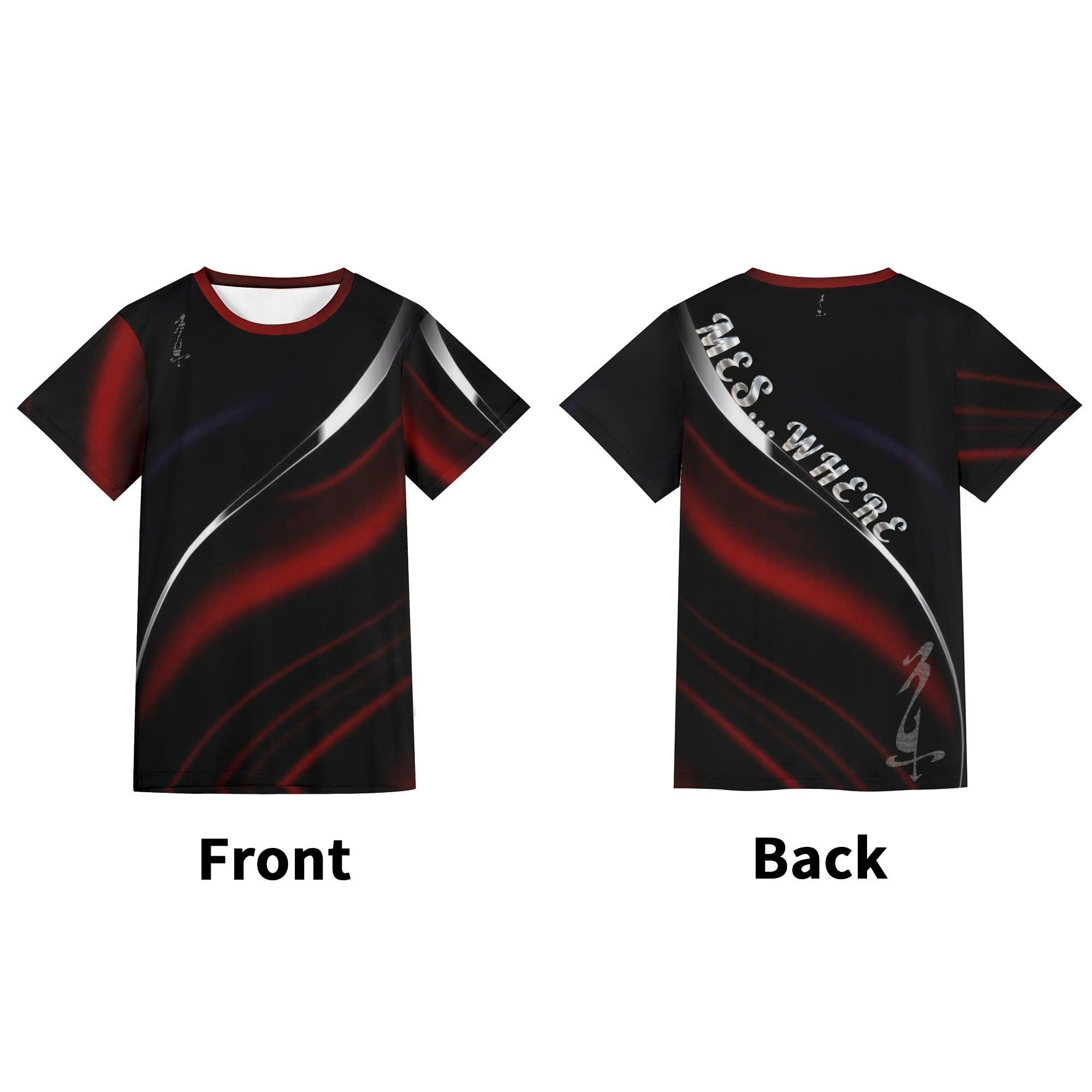 Unisex All-Over Print Adult Short Sleeve Tshirt - MES...Where