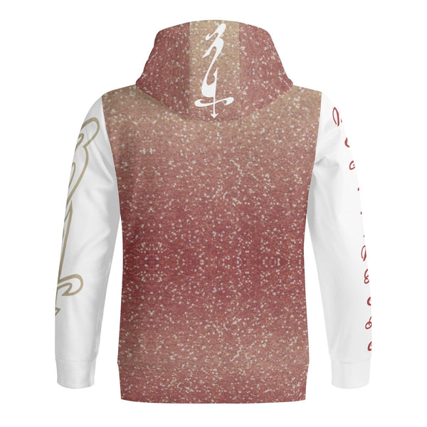 Women's Adult Full Zip Turtleneck Hoodie Streetwear