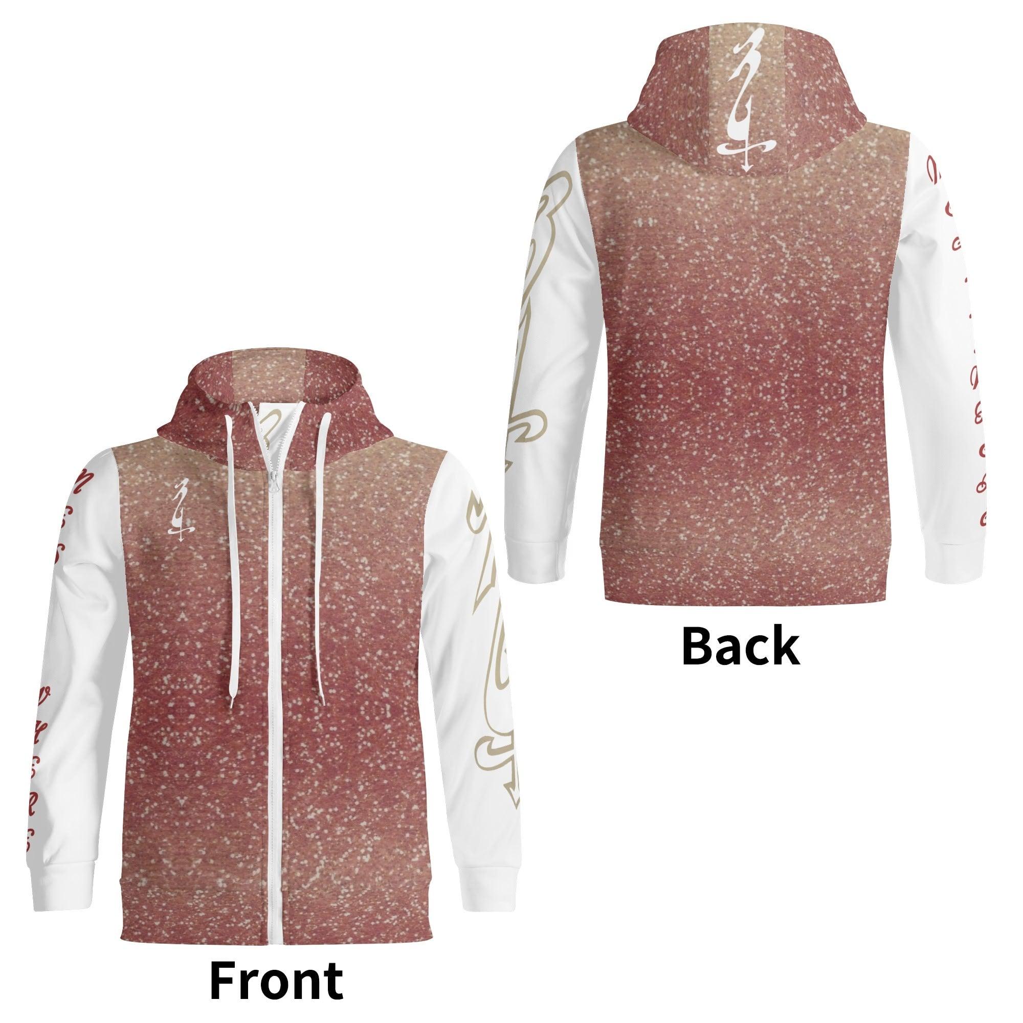 Women's Adult Full Zip Turtleneck Hoodie Streetwear - MES...Where
