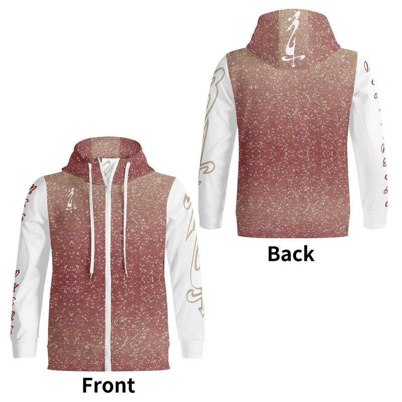 Women's Adult Full Zip Turtleneck Hoodie Streetwear