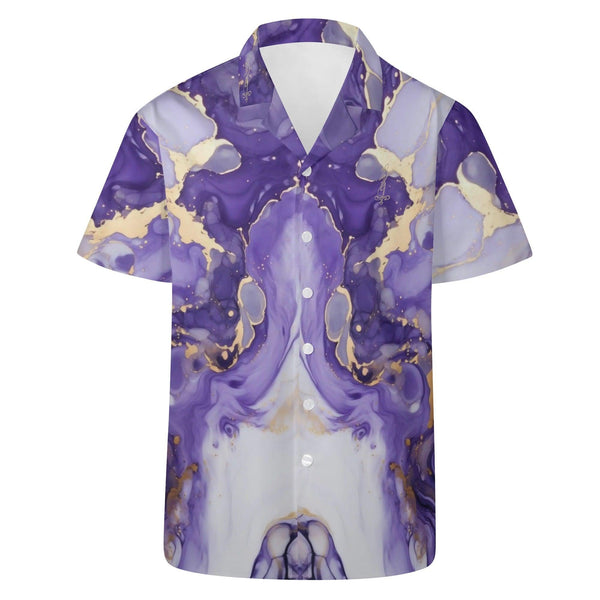 Mens All Over Print Casual Hawaiian Shirt