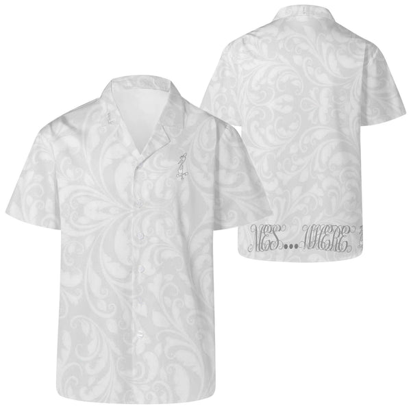 Mens All Over Print Casual Hawaiian Shirt